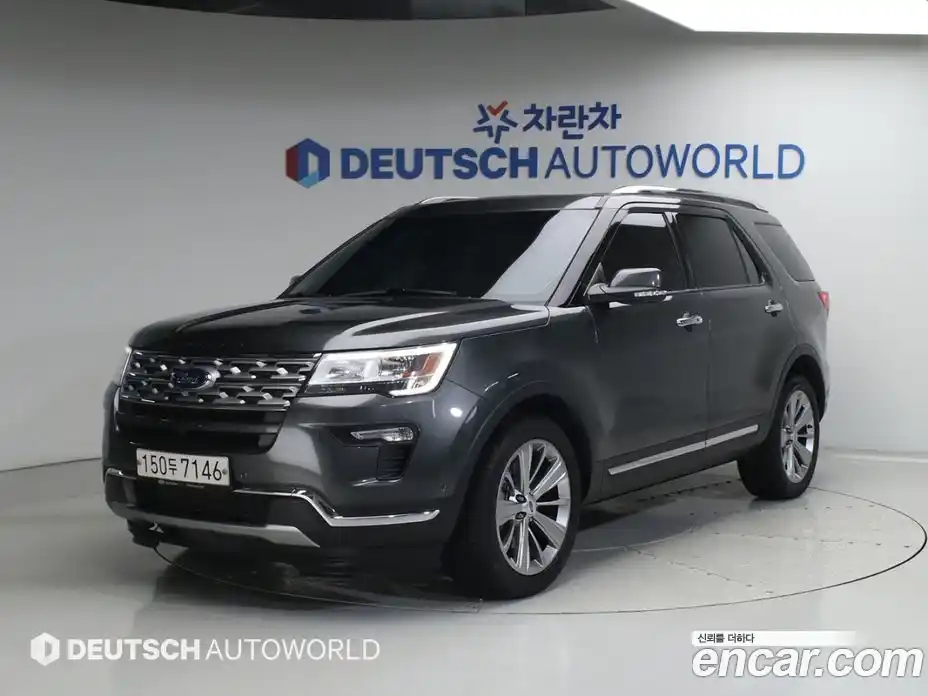 Ford Explorer 2018 2.3 автомат (гидро), фото 1