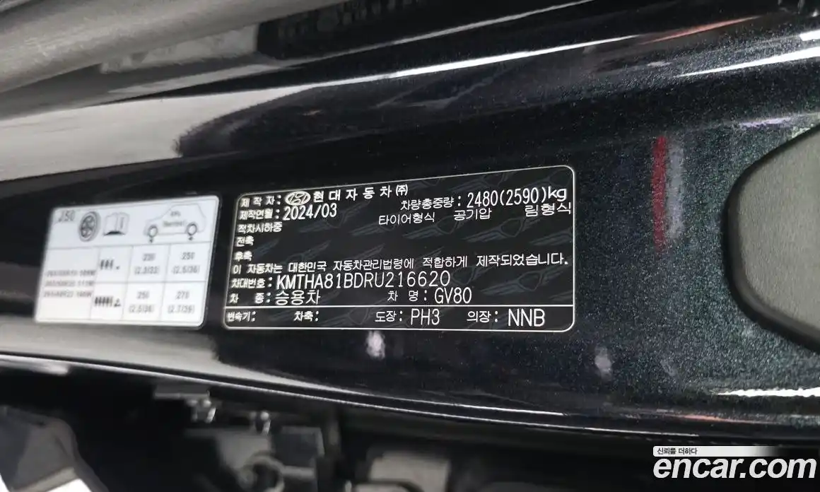 Genesis GV80 2024 2.5 автомат (гидро), фото 32