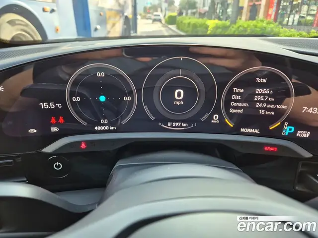 Porsche Taycan 2021 автомат (гидро), миниатюра 8
