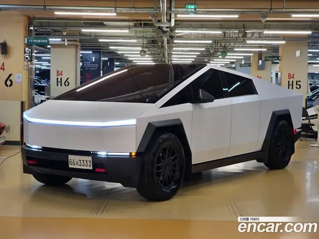 Tesla Cybertruck 2025 автомат (гидро), миниатюра 2 Tesla Cybertruck 2025 автомат (гидро), миниатюра 2