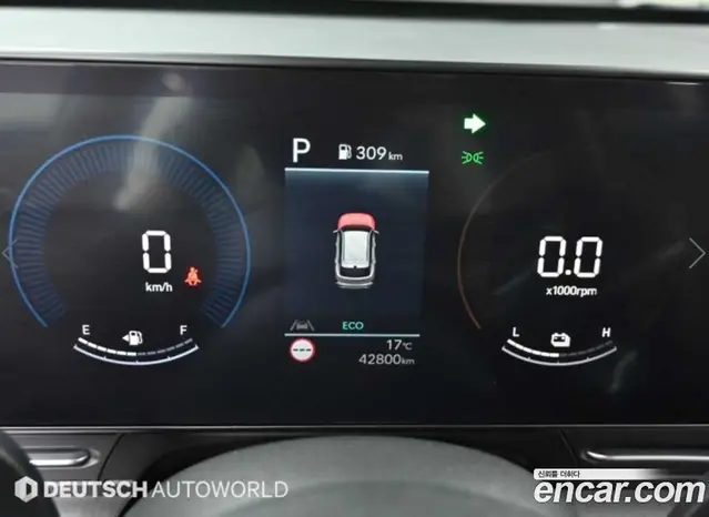 Hyundai Kona 2023 1.6 автомат (гидро), миниатюра 8