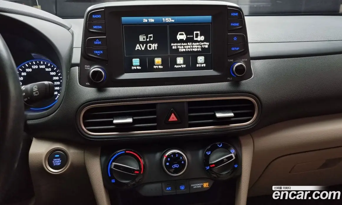 Hyundai Kona 2019 1.6 автомат (гидро), фото 15