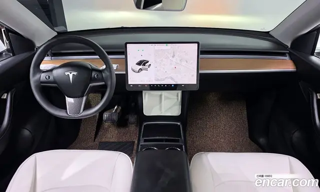 Tesla Model Y 2021 0.2 автомат (гидро), миниатюра 9