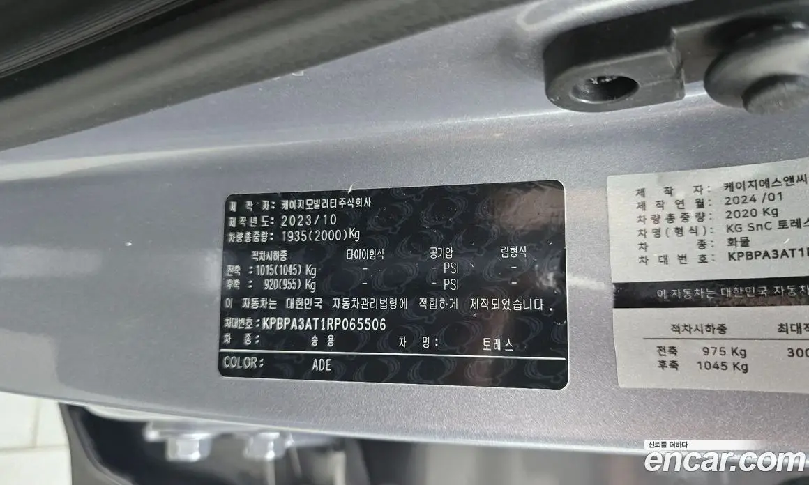 SsangYong Torres 2024 1.5 автомат (гидро), фото 27