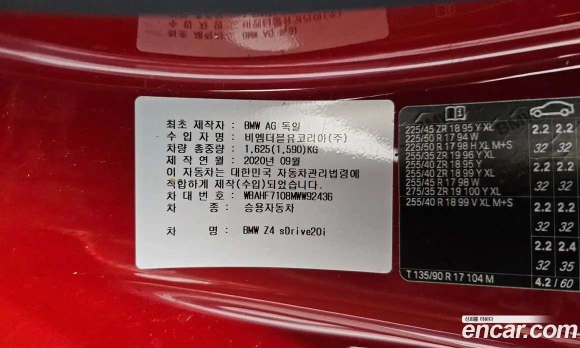 BMW Z4 2020 2.0 автомат (гидро), фото 21