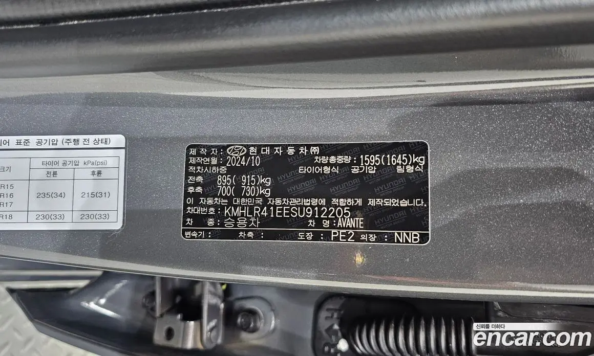 Hyundai Avante 2024 1.6 автомат (гидро), фото 31