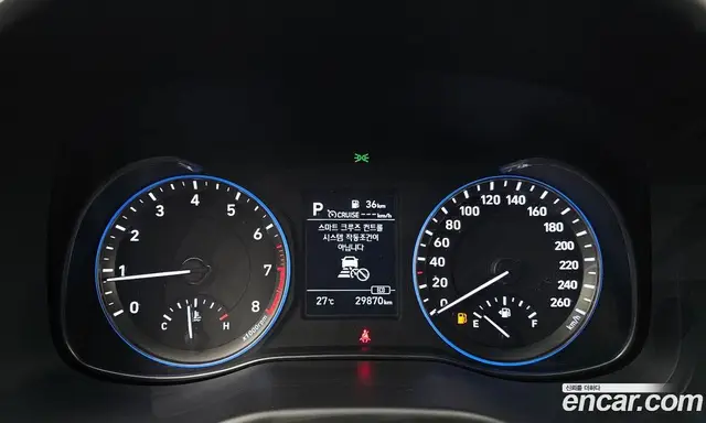 Hyundai Kona 2020 1.6 автомат (гидро), миниатюра 11