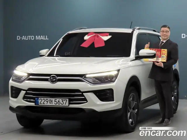 SsangYong Korando, 2020, 96 875 км