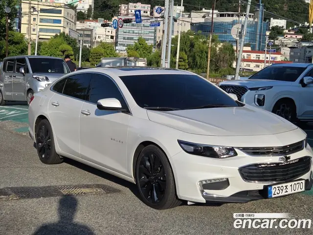Chevrolet Malibu, 2017, 102 559 км