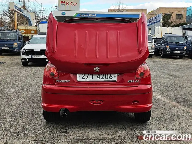 Peugeot 206 2007 1.6 автомат (гидро), миниатюра 8 Peugeot 206 2007 1.6 автомат (гидро), миниатюра 8