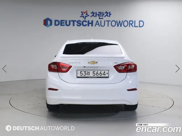 Chevrolet Cruze 2017 1.4 автомат (гидро), миниатюра 4 Chevrolet Cruze 2017 1.4 автомат (гидро), миниатюра 4