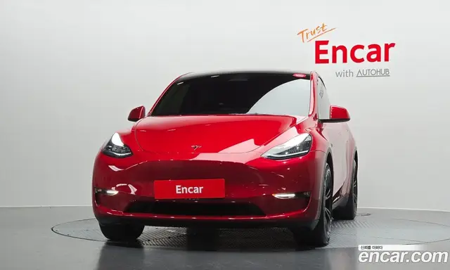 Tesla Model Y 2022 0.2 автомат (гидро), миниатюра 3