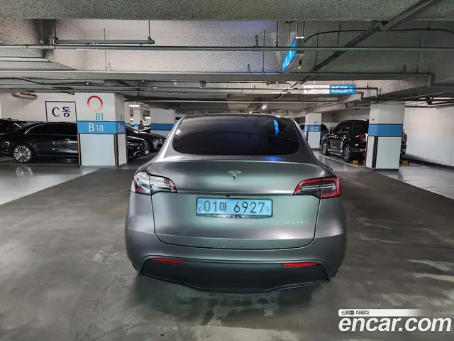 Tesla Model Y 2022 0.2 автомат (гидро), миниатюра 4