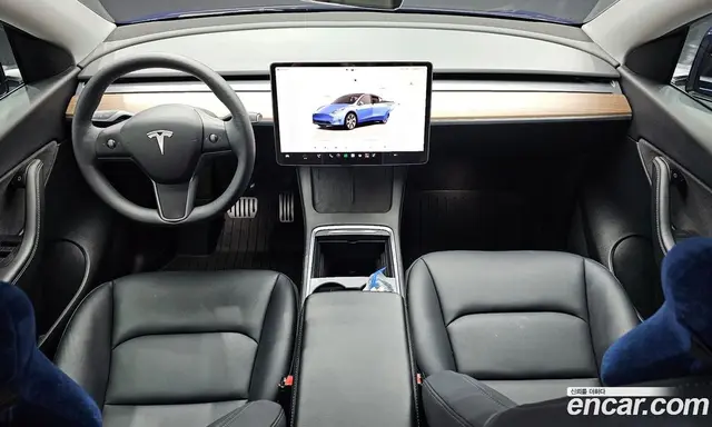Tesla Model Y 2022 0.2 автомат (гидро), миниатюра 10