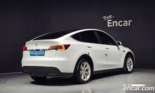 Tesla Model Y 2022 0.2 автомат (гидро), миниатюра 2