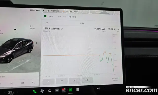 Tesla Model Y 2025 0.2 автомат (гидро), миниатюра 8