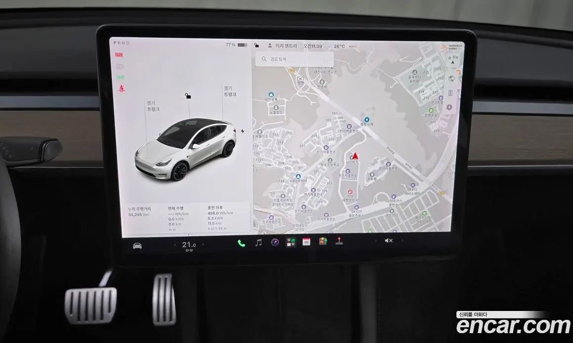 Tesla Model Y 2021 0.2 автомат (гидро), фото 18