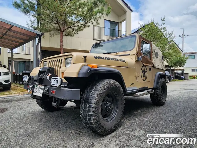 Jeep Wrangler 1992 4.0 механика, миниатюра 1