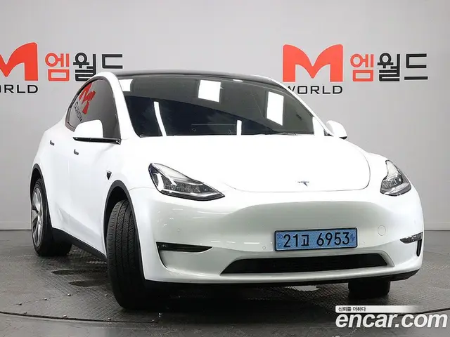 Tesla Model Y 2022 0.2 автомат (гидро), миниатюра 2