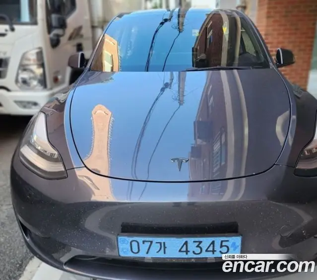 Tesla Model Y 2021 автомат (гидро), миниатюра 2