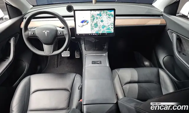 Tesla Model Y 2021 0.2 автомат (гидро), миниатюра 7