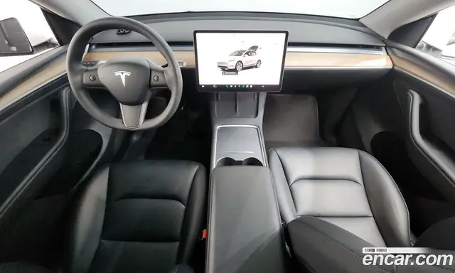 Tesla Model Y 2023 0.2 автомат (гидро), миниатюра 10
