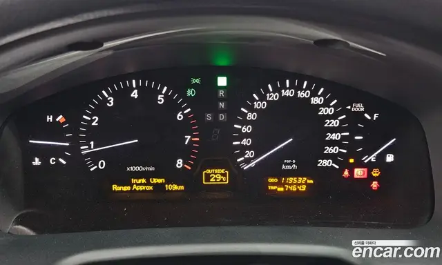 Lexus LS 2005 4.3 автомат (гидро), миниатюра 8