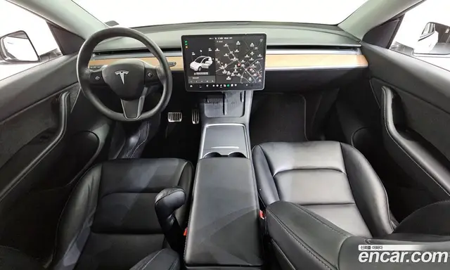 Tesla Model Y 2021 0.2 автомат (гидро), миниатюра 9