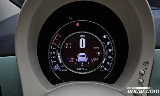 Fiat 500 2016 1.4 автомат (гидро), миниатюра 8