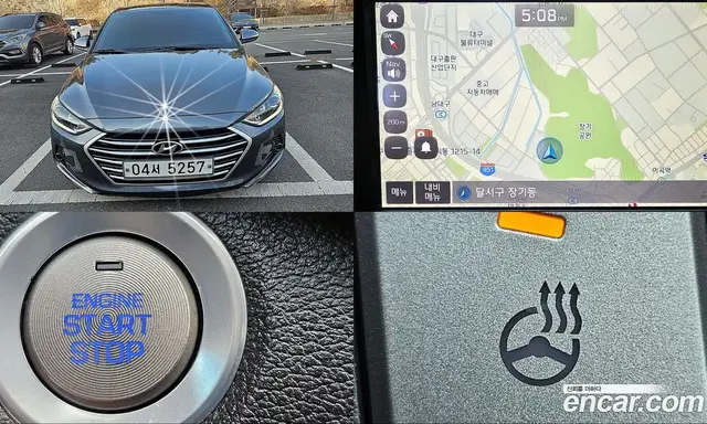 Hyundai Avante 2017 1.6 автомат (гидро), миниатюра 1