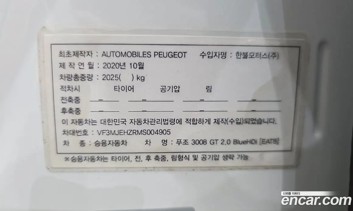 Peugeot 3008 2021 2.0 автомат (гидро), фото 27