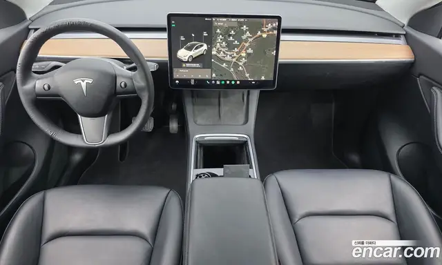 Tesla Model Y 2021 0.2 автомат (гидро), миниатюра 7