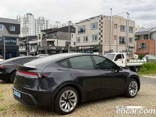 Tesla Model Y 2025 автомат (гидро), миниатюра 6