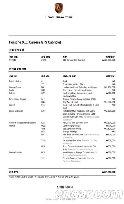 Porsche 911 2023 3.0 автомат (гидро), фото 34