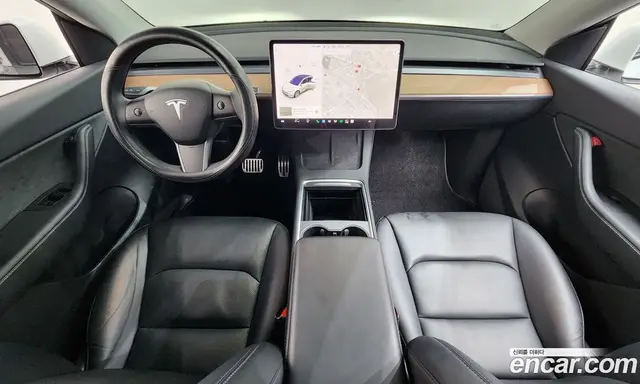 Tesla Model Y 2021 0.2 автомат (гидро), миниатюра 10