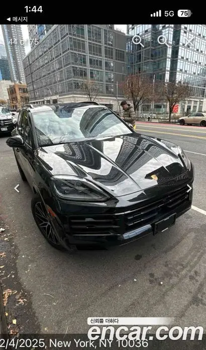 Porsche Cayenne 2025 3.0 автомат (гидро), миниатюра 3