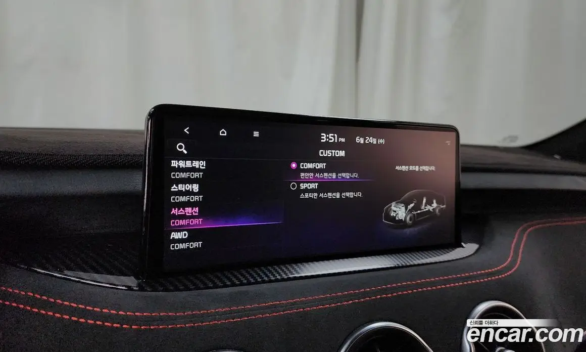 Kia Stinger 2023 3.3 автомат (гидро), фото 34