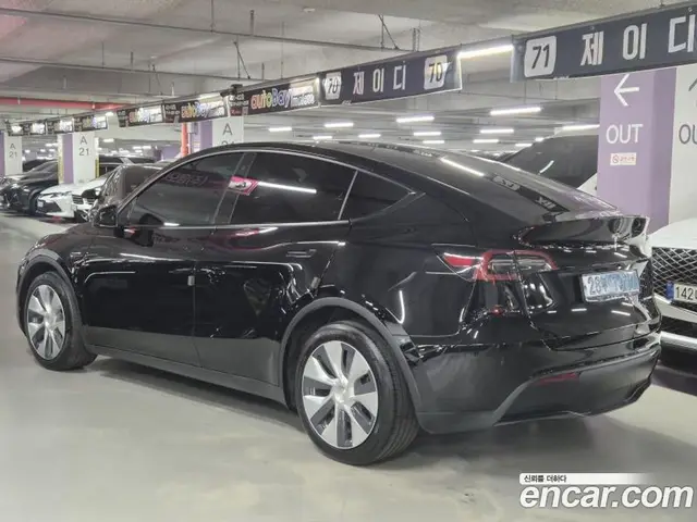Tesla Model Y 2021 0.2 автомат (гидро), миниатюра 4