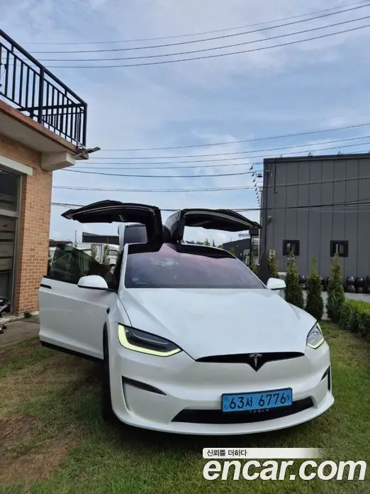 Tesla Model X 2023 автомат (гидро), миниатюра 2