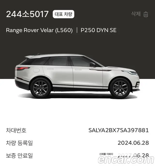 Land Rover Range Rover Velar 2024 2.0 автомат (гидро), фото 20