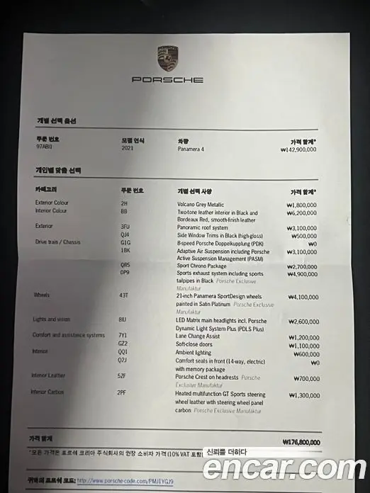 Porsche Panamera 2021 2.9 автомат (гидро), фото 19