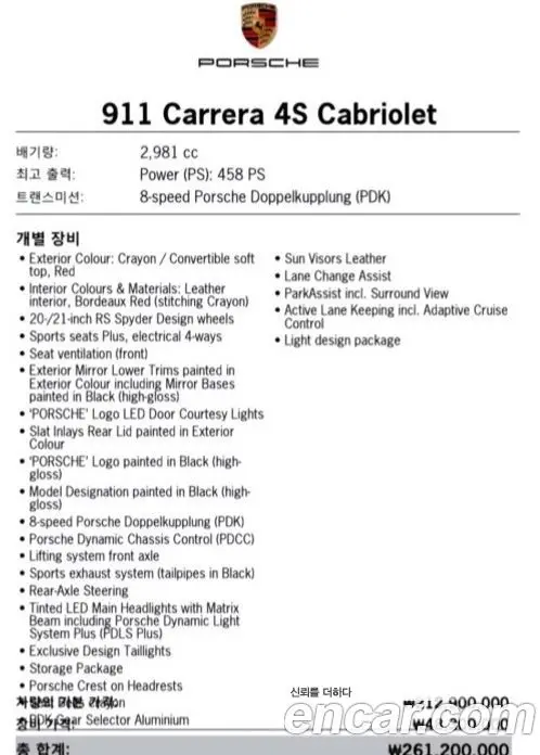 Porsche 911 2024 3.0 автомат (гидро), фото 17 Porsche 911 2024 3.0 автомат (гидро), фото 17