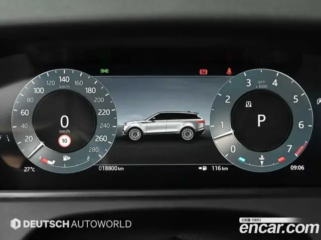Land Rover Range Rover Velar 2025 3.0 автомат (гидро), миниатюра 8 Land Rover Range Rover Velar 2025 3.0 автомат (гидро), миниатюра 8