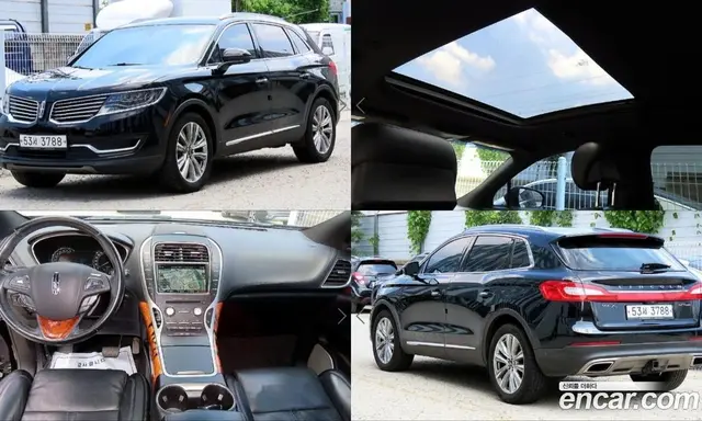 Lincoln MKX, 2018, 123 686 км
