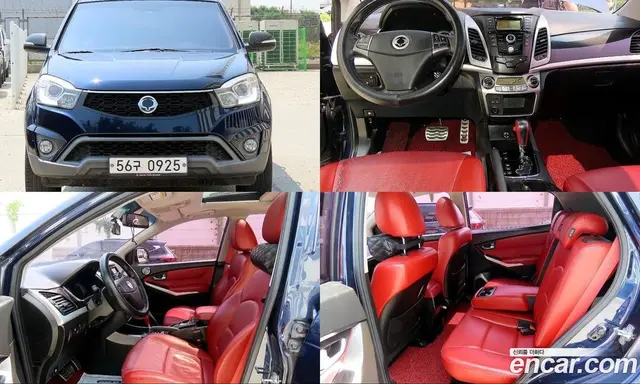 SsangYong Korando, 2016, 146 148 км