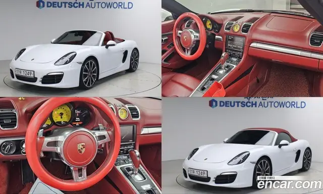 Porsche Boxster, 2015, 75 618 км