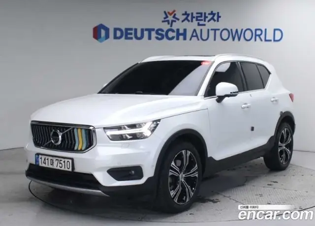 Volvo XC40, 2021, 7 516 км
