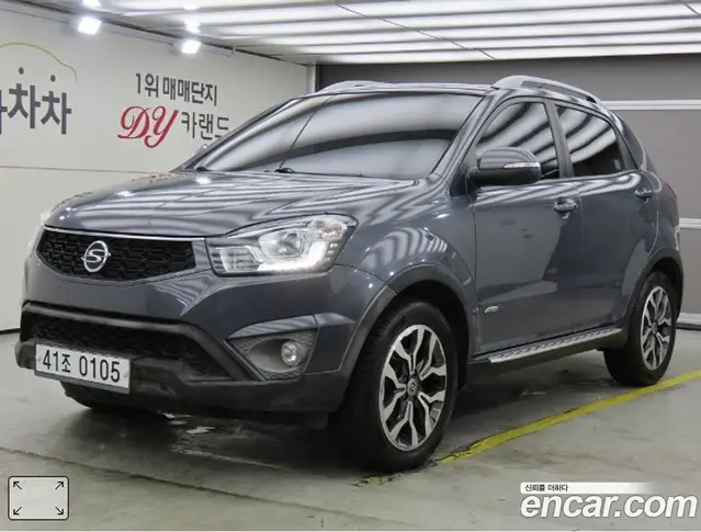 SsangYong Korando, 2016, 102 987 км
