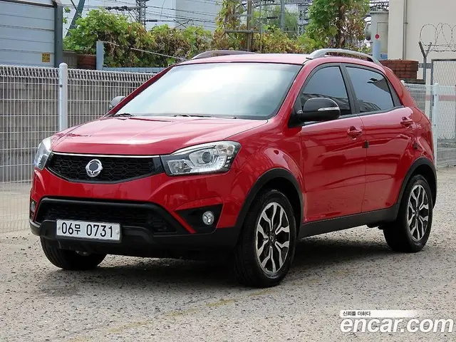 SsangYong Korando, 2015, 166 977 км