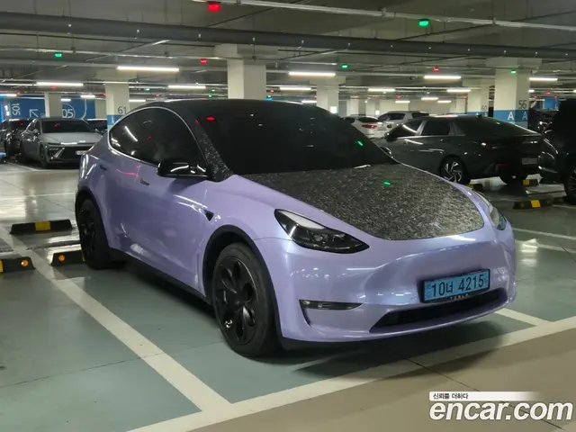 Tesla Model Y 2021 0.2 автомат (гидро), миниатюра 1